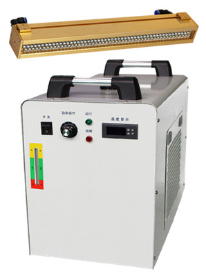 300*30mm 365nm 395nm 3000W UV LED Curing Lamp con sistema di raffreddamento ad acqua UV