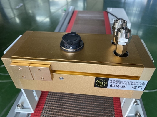 AC220V 365nm LED UV Curing System Ambient Friendly With Simple Conveyor Laboratory Conveyor UV