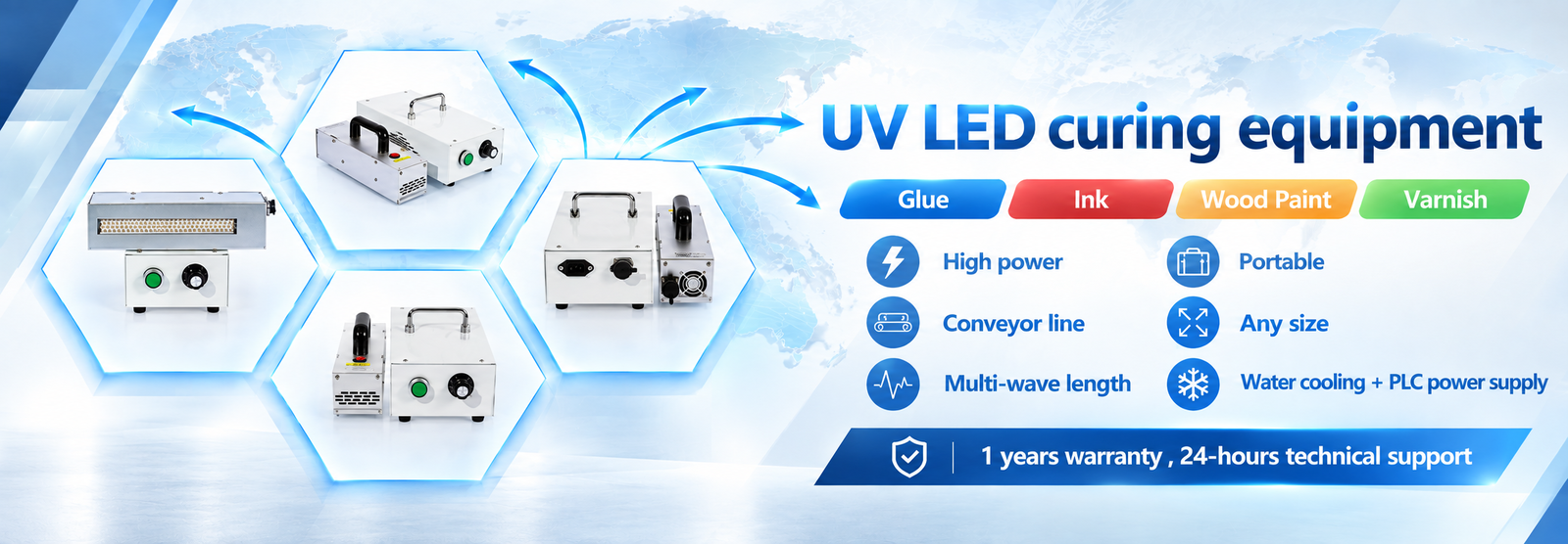 LED UV che cura attrezzatura