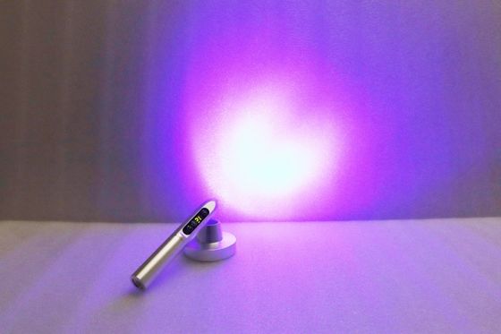 Torcia UV nera ricaricabile da 395 nm, 5 W, torcia a ispezione ultravioletta
