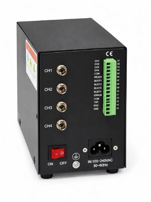 Sistema multicanale di curatura a spot UV LED con elevata potenza di irradiazione e bassa generazione di calore per l'assemblaggio di precisione