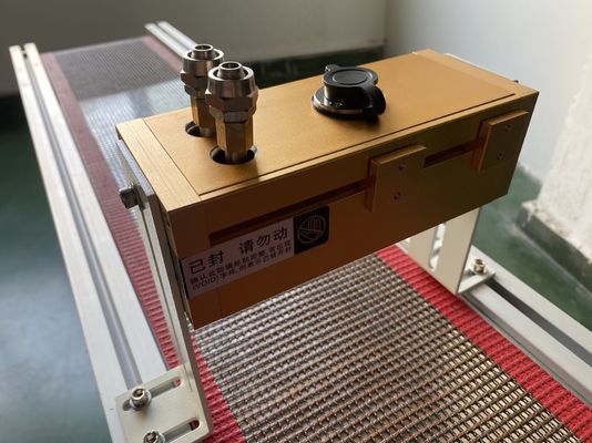 AC220V 365nm LED UV Curing System Ambient Friendly With Simple Conveyor Laboratory Conveyor UV