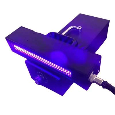 Luce di trattamento UV di raffreddamento a aria, ODM UV tenuto in mano di dimensione della finestra della lampada 200×20mm