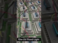 luce di inondazione UV 365nm di 10W 20W 30W per la decorazione della fase nessun ozono