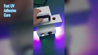 Uno sguardo più da vicino: apparecchiature di polimerizzazione UV ad alta potenza da 365 nm per materiali adesivi UV