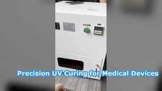 Precision UV LED Curing Chamber for Medical Device Assembly