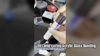 Lampada di polimerizzazione UV LED ad alte prestazioni per incollaggio di colla UV su vetro acrilico